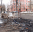 Строители ушли, оставив пепелище и мусор во дворе дома на ул. Гагарина в Клину - Серп и Молот