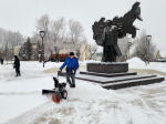 Тракторист Иван Тимофеев: снег уберем даже в отдаленных деревнях